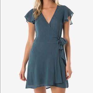 O’Neill Teal Wrap Dress